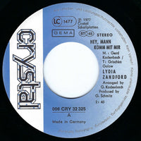 Lydia Zandford : Hey Mann, Komm Mit Mir (7", Single)