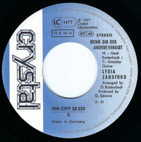Lydia Zandford : Hey Mann, Komm Mit Mir (7", Single)