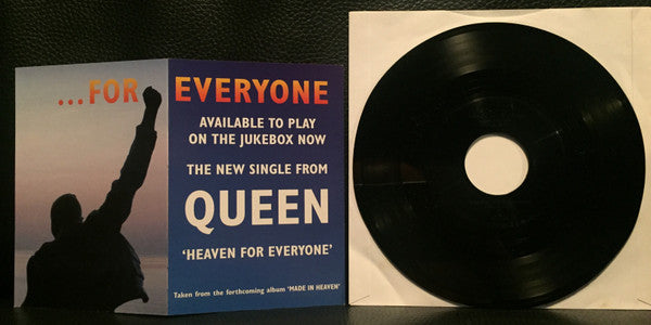 Queen : Heaven For Everyone (7", Single, Jukebox, Promo)