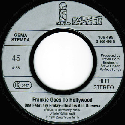 Frankie Goes To Hollywood : Two Tribes (7", Single)
