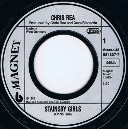 Chris Rea : Stainsby Girls (7", Single)