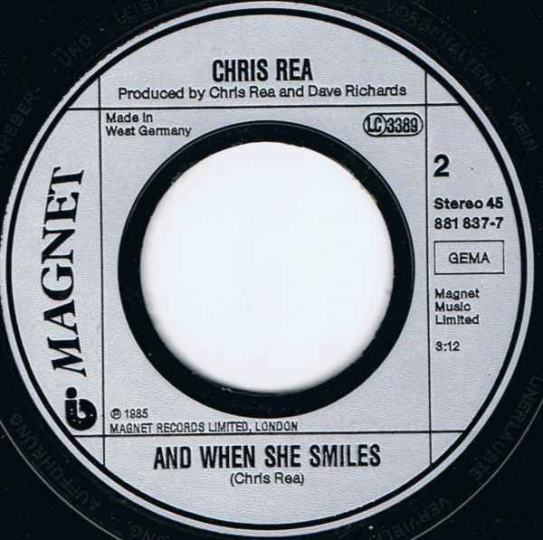 Chris Rea : Stainsby Girls (7", Single)