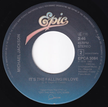 Michael Jackson : Billie Jean (7", Single)