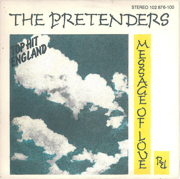 The Pretenders : Message Of Love (7", Single)