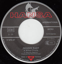 Dennis East : A Million Drums (7", Single)