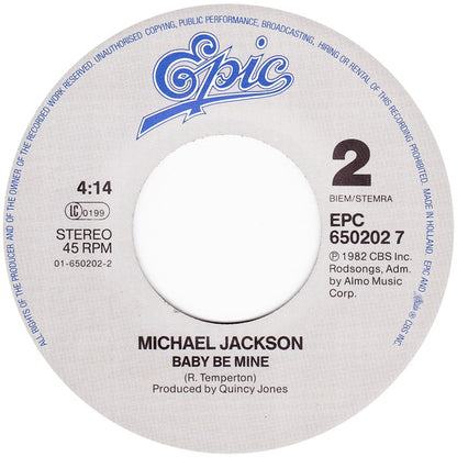 Michael Jackson : I Just Can't Stop Loving You (7", Single)