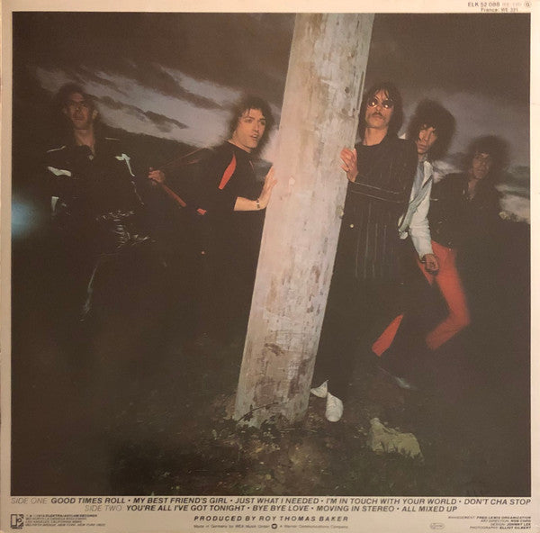 The Cars : The Cars (LP, Album, RE, Red)