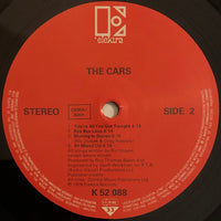 The Cars : The Cars (LP, Album, RE, Red)