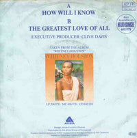 Whitney Houston : How Will I Know (7", Single)