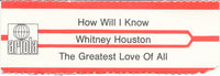Whitney Houston : How Will I Know (7", Single)