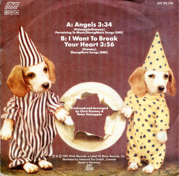 Peter Holsapple & Chris Stamey : Angels (7", Single, Promo)