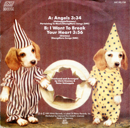 Peter Holsapple & Chris Stamey : Angels (7", Single, Promo)