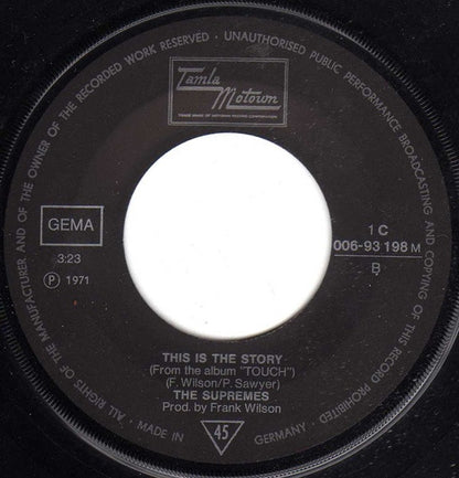 The Supremes : Floy Joy (7", Single)