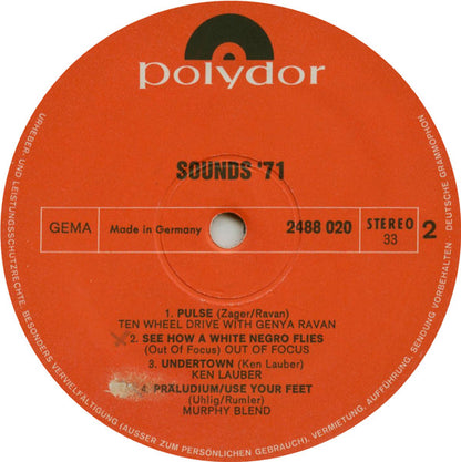 Various : Sounds '71 (2xLP, Comp)