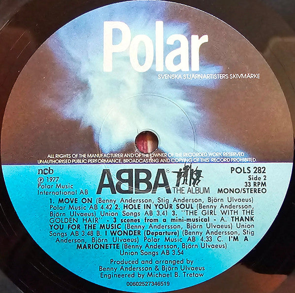ABBA : The Album (LP, Album, RE, RM, 180)