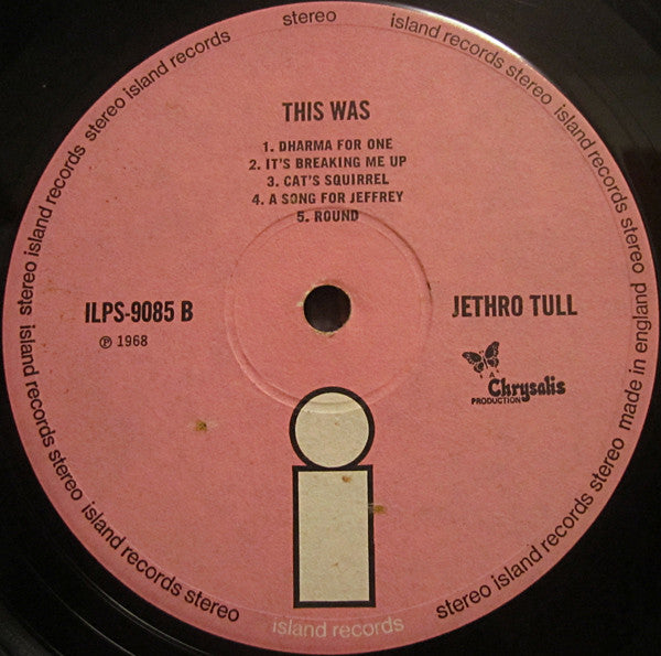 Jethro Tull : This Was (LP, Album, RP, Gat)
