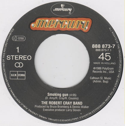 The Robert Cray Band : Smoking Gun (7", Single)