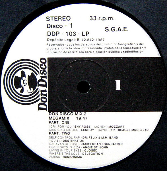 Gino, Juanma*, Stephanelli* : Don Disco Mix 2 (LP, Mixed + LP, Comp)