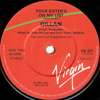 Gillan : Trouble (7", Single)