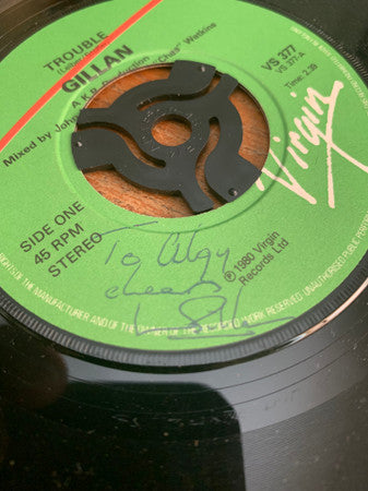 Gillan : Trouble (7", Single)