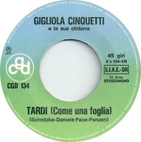 Gigliola Cinquetti : Amarti E Poi Morire (7", Single)