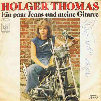 Holger Thomas : Ein Paar Jeans Und Meine Gitarre (7", Single)