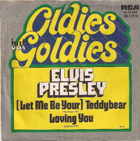 Elvis Presley With The Jordanaires : Teddy Bear / Loving You (7", Mono, RE)