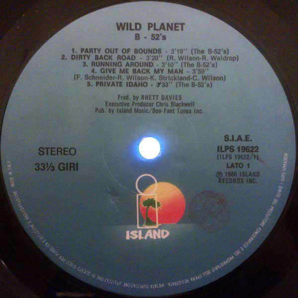 The B-52's : Wild Planet (LP, Album)