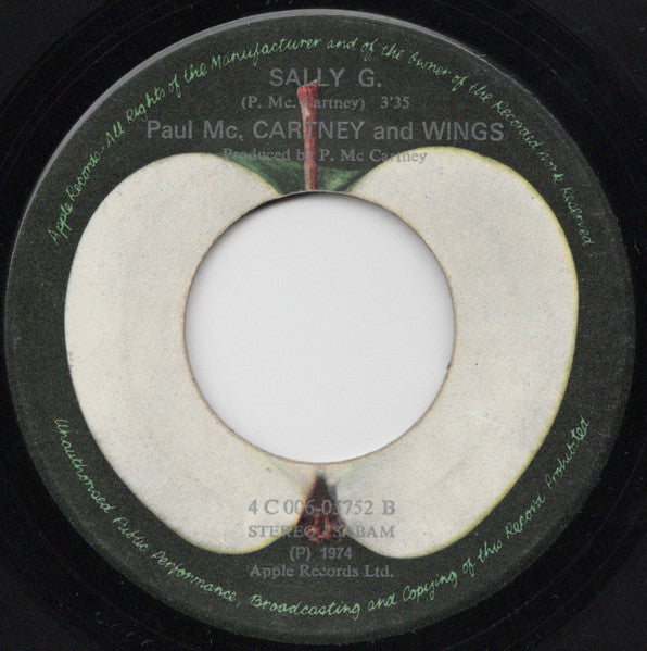 Paul McCartney & Wings* : Junior's Farm (7", Single)