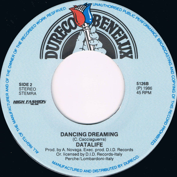 Datalife (2) : Disco Connection (7")