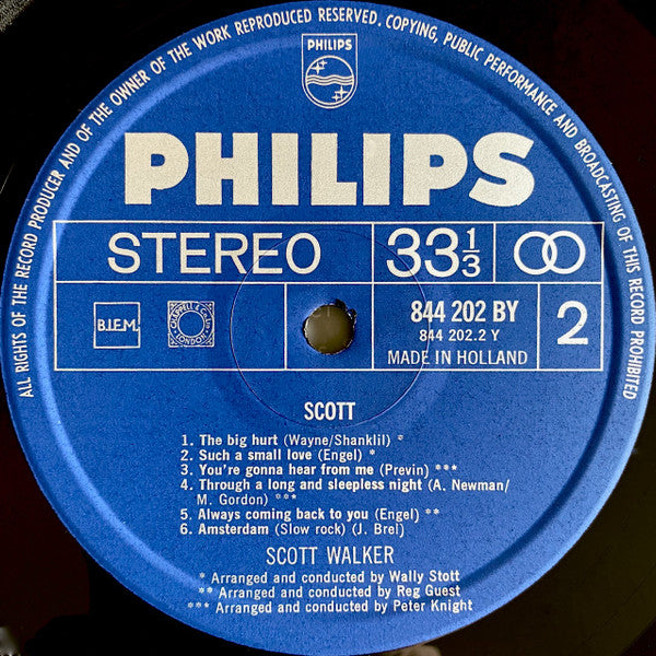 Scott Walker : Scott (LP, Album)