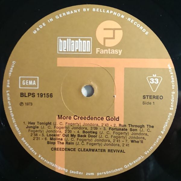 Creedence Clearwater Revival : More Creedence Gold (LP, Comp)
