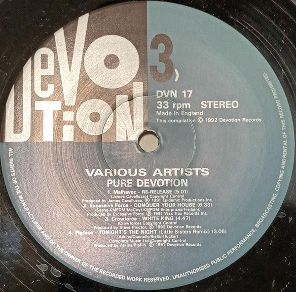 Various : Pure Devotion (2xLP, Comp)
