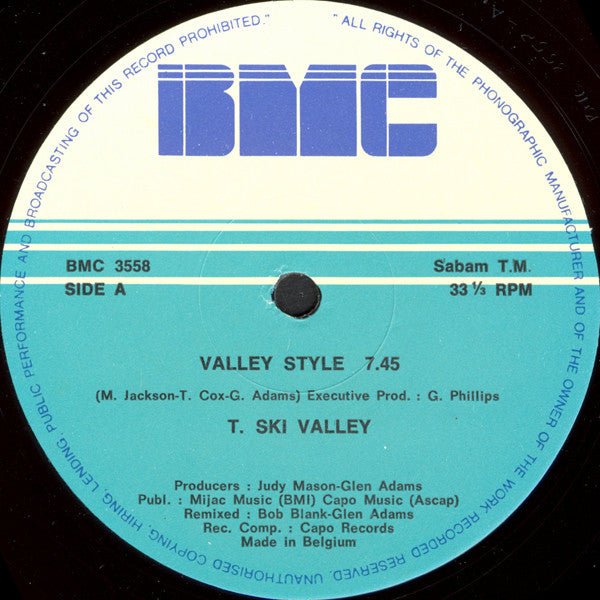 T-Ski Valley : Valley Style (12")