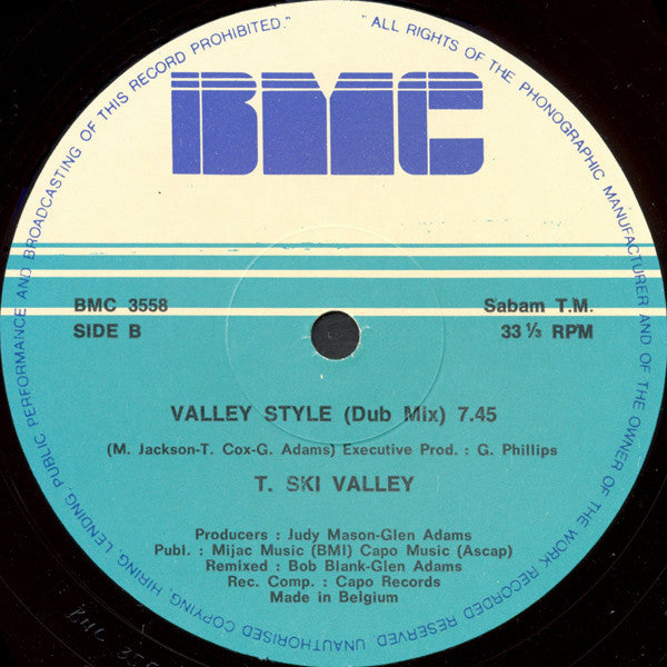 T-Ski Valley : Valley Style (12")