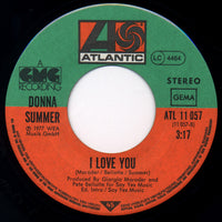Donna Summer : Fairy Tale High / I Love You (7", Single)