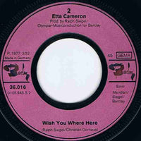 Etta Cameron : You Gotta Move (7", Single)