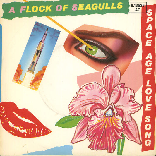 A Flock Of Seagulls : Space Age Love Song (7", Single, Promo)