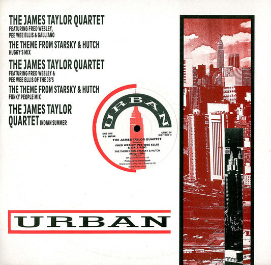 The James Taylor Quartet Featuring Fred Wesley, Pee Wee Ellis & Galliano : The Theme From Starsky & Hutch / Indian Summer (12", Single)