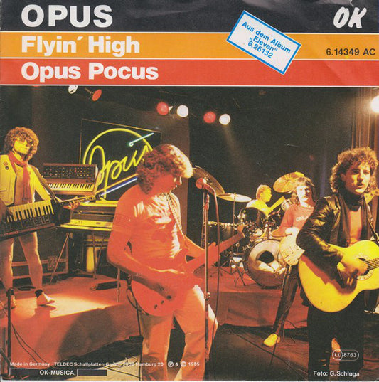 Opus : Flyin' High (7", Single)