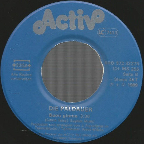 Die Paldauer : Tanz Mit Mir Corinna (7", Single)