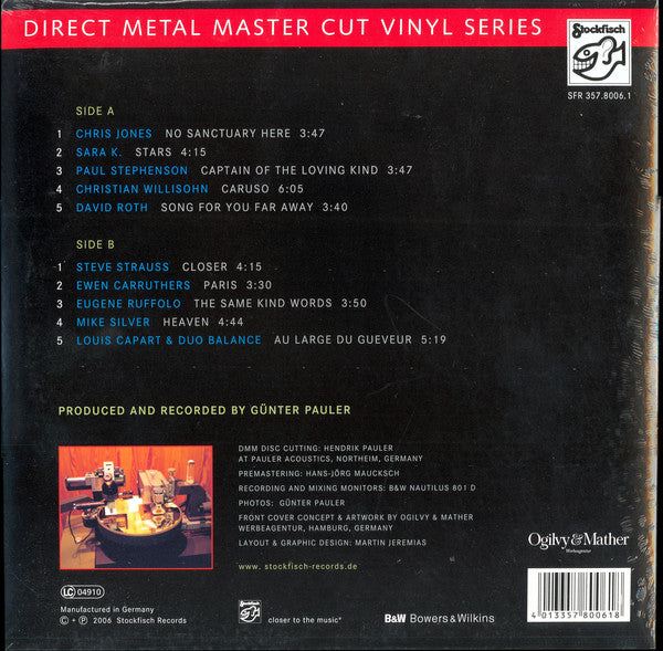 Various : Stockfisch Records - Vinyl Collection (LP, Comp, 180)