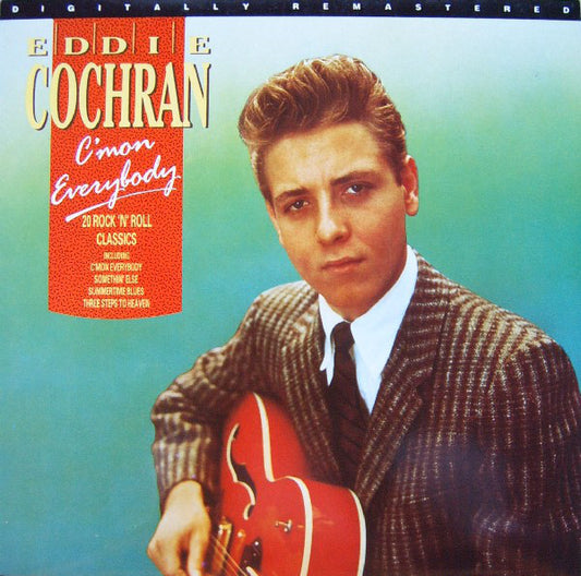 Eddie Cochran : C'mon Everybody - 20 Rock 'n' Roll Classics (LP, Comp, Mono)