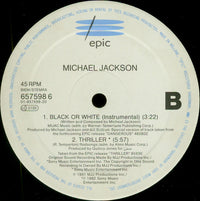 Michael Jackson : Black Or White (12")
