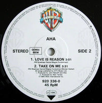 a-ha : Take On Me (Extended Version) (12")