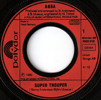 ABBA : Super Trouper / The Piper (7", Single)