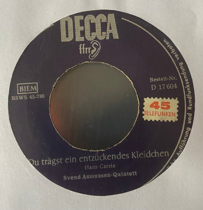 Svend Asmussen-Quintett* : Das Lied Vom Alten Joe / Du Trägst Ein Entzückendes Kleidchen (7")
