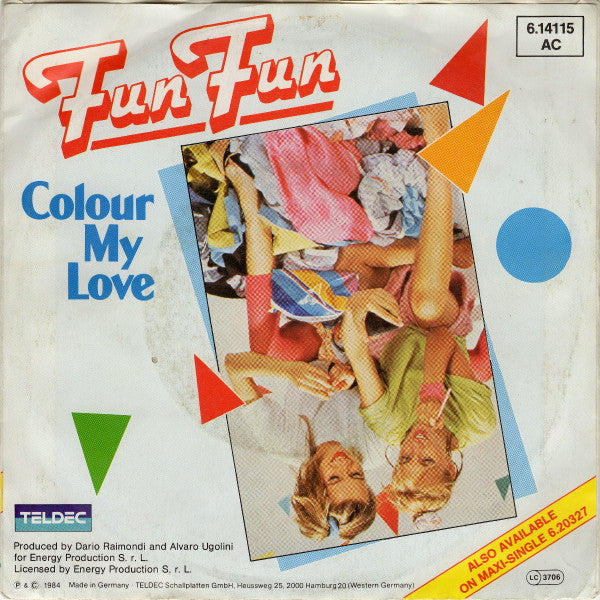 Fun Fun : Colour My Love (7", Single)