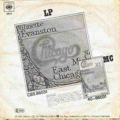 Chicago (2) : Baby, What A Big Surprise (7", Single)