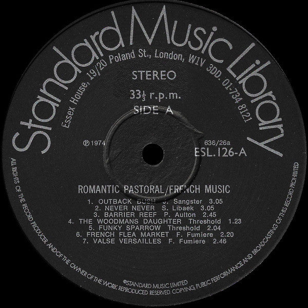 Various : Activity/Travel/Dramatic (LP)